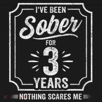 3 Years Sober Sobriety Anniversary Sober Anniversary Tank Top thumb 6