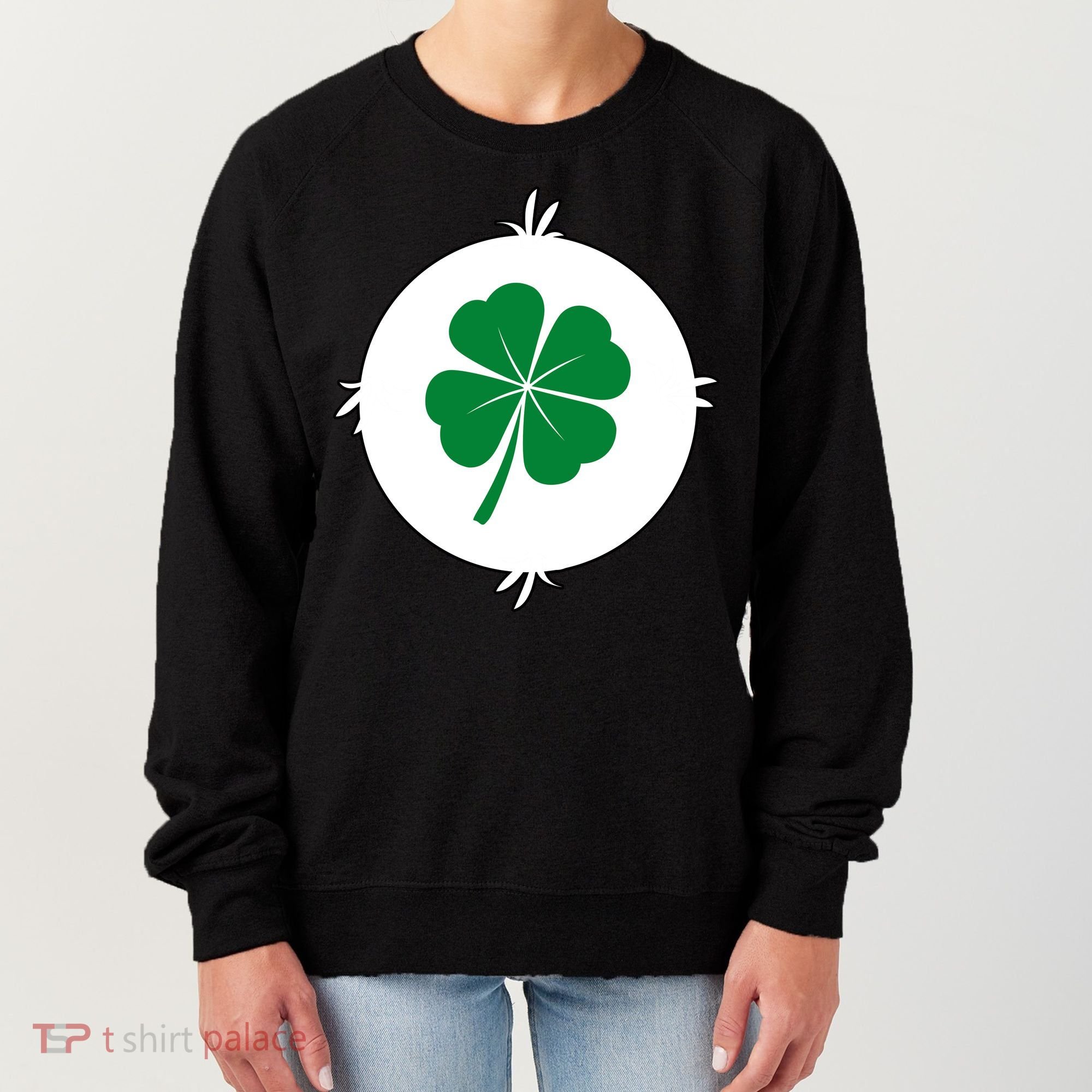 4 Leaf Clover Bear Halloween Costume Women's Sweatshirt