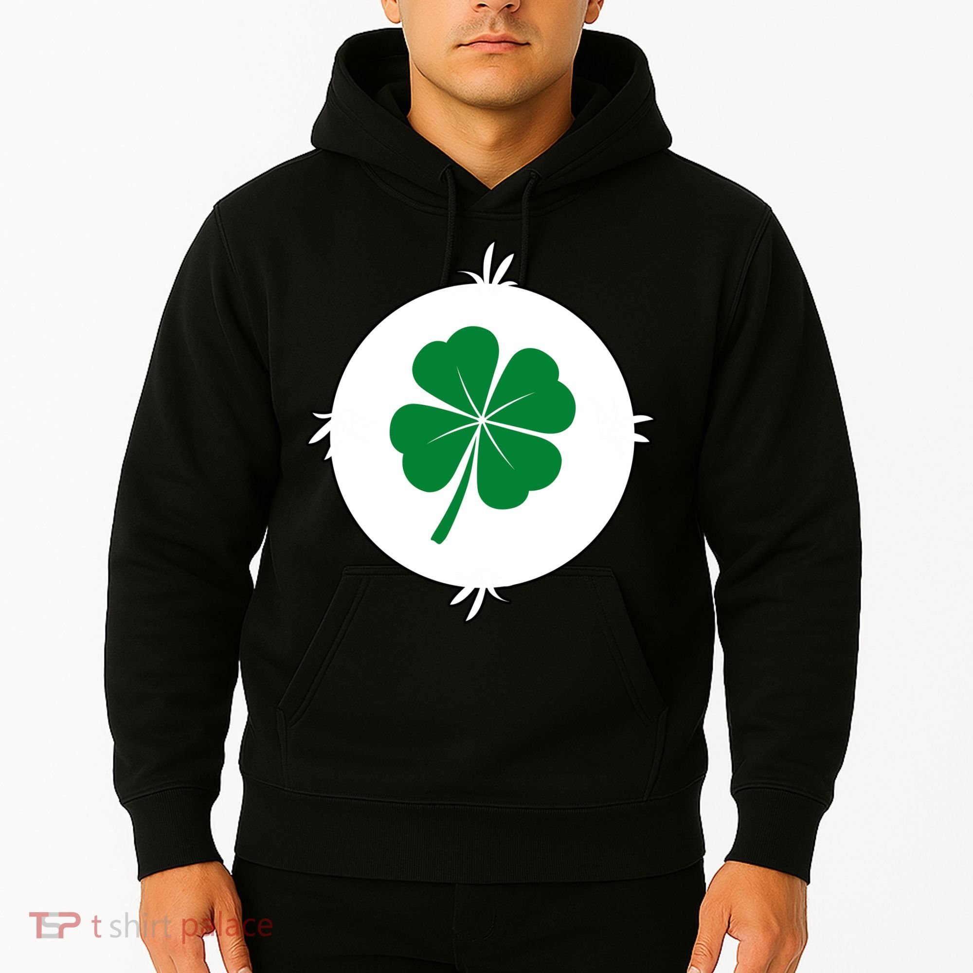 4 Leaf Clover Bear Halloween Costume Hoodie