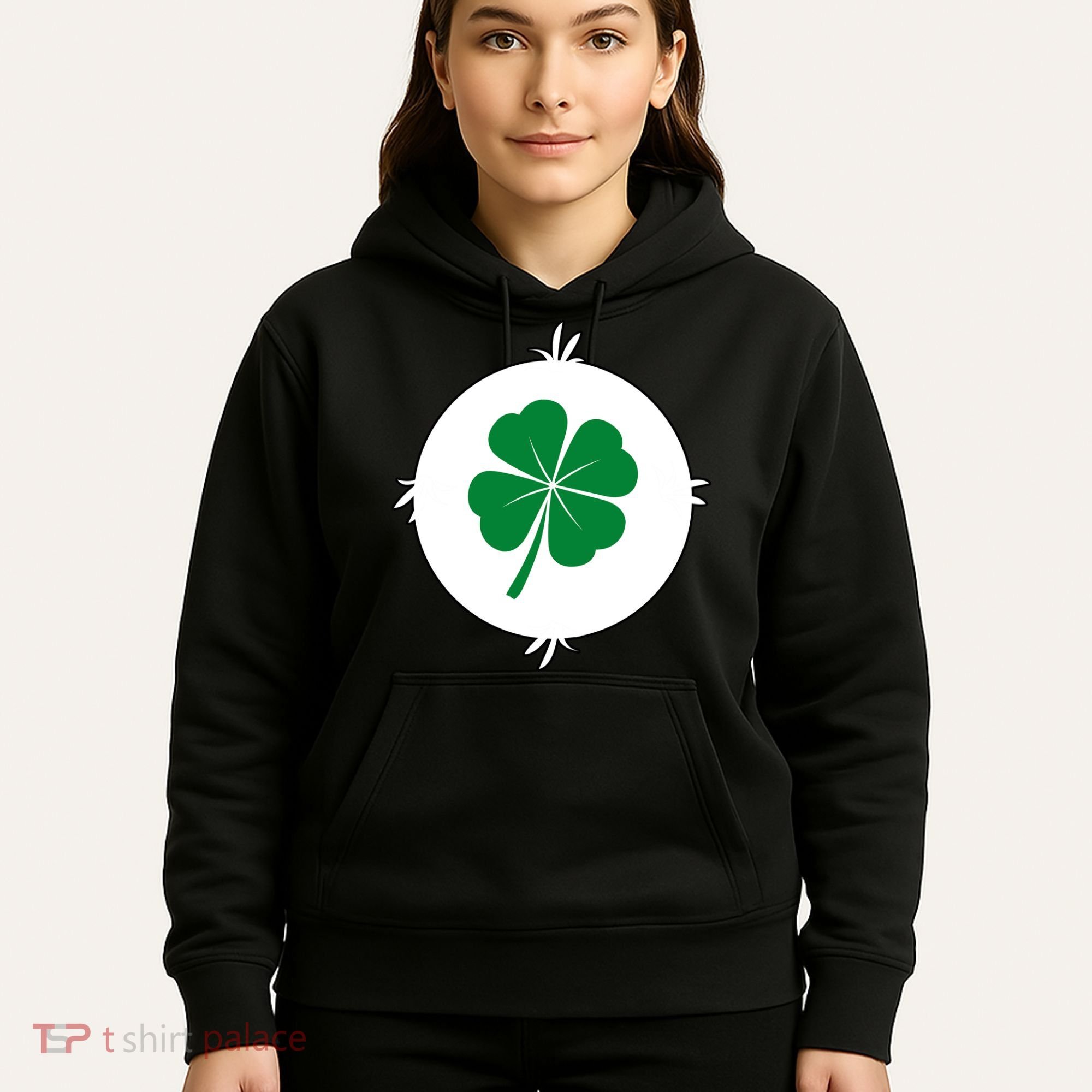 4 Leaf Clover Bear Halloween Costume Hoodie