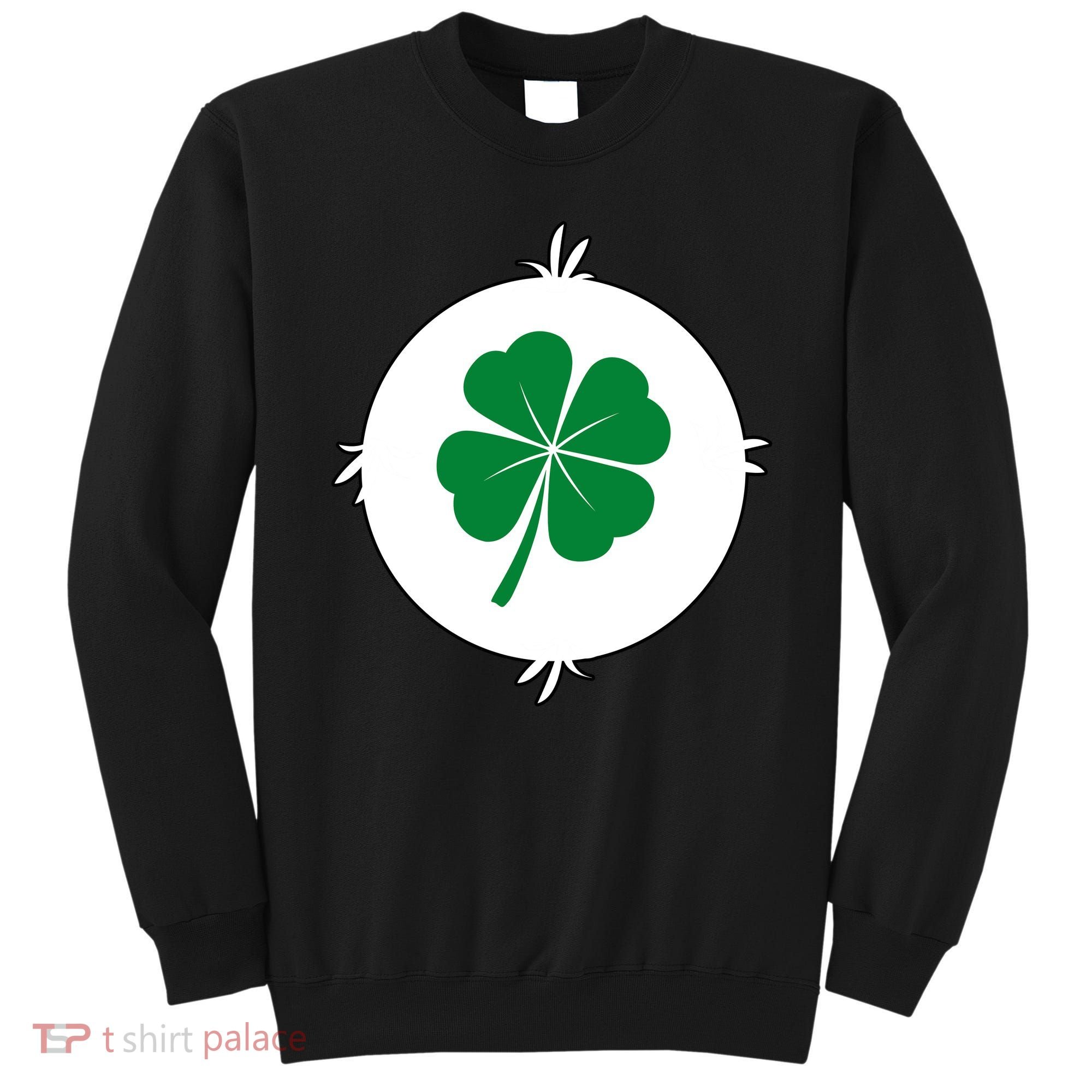 4 Leaf Clover Bear Halloween Costume Sweatshirt