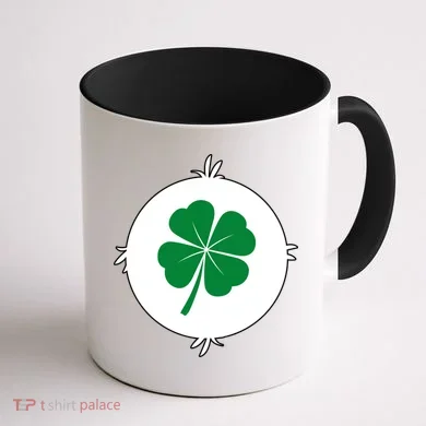 4 Leaf Clover Bear Halloween Costume Coffee Mug back