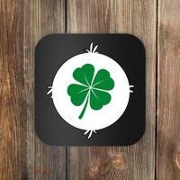 4 Leaf Clover Bear Halloween Costume Coaster thumb 0