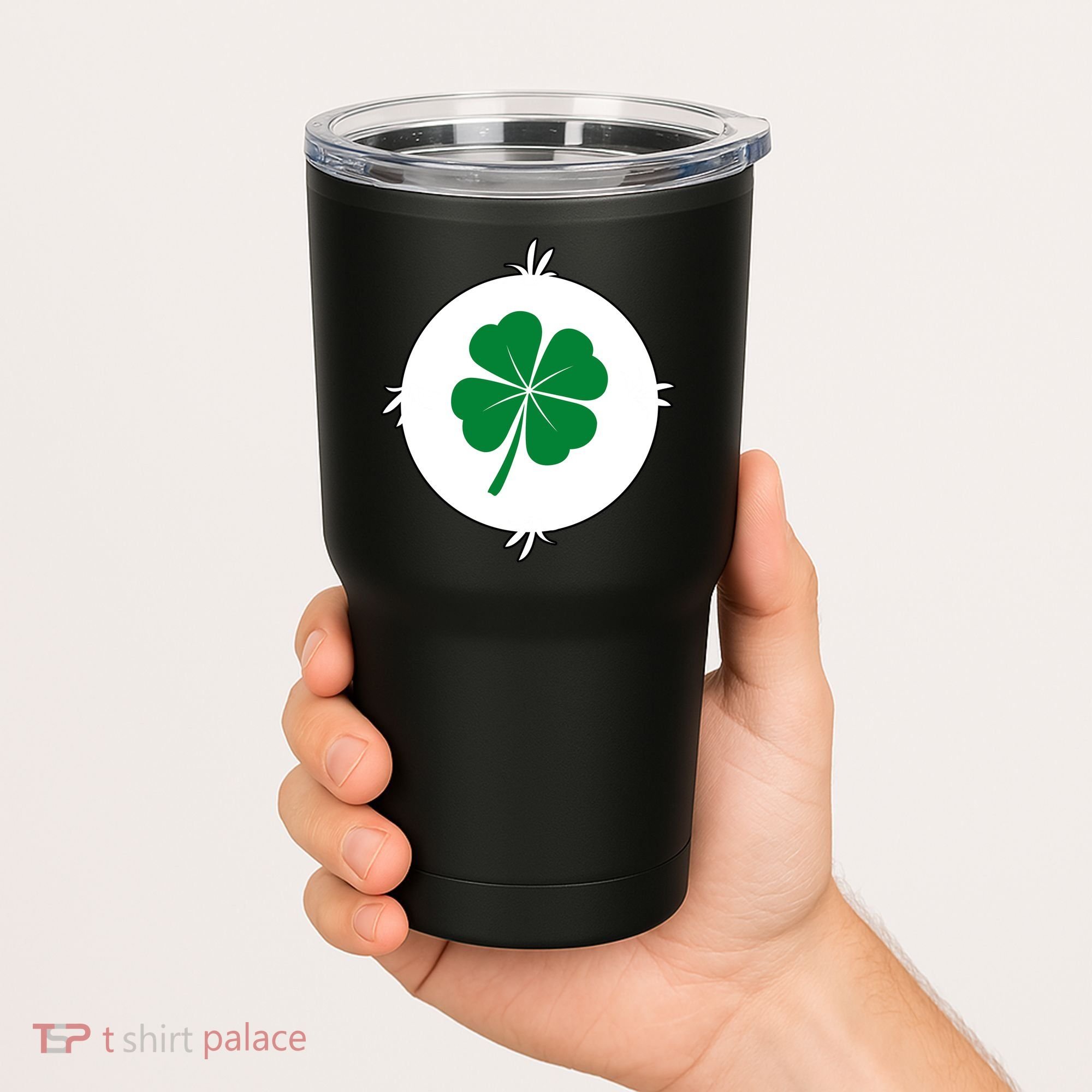 4 Leaf Clover Bear Halloween Costume Tumbler