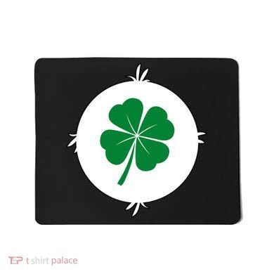 4 Leaf Clover Bear Halloween Costume Mousepad