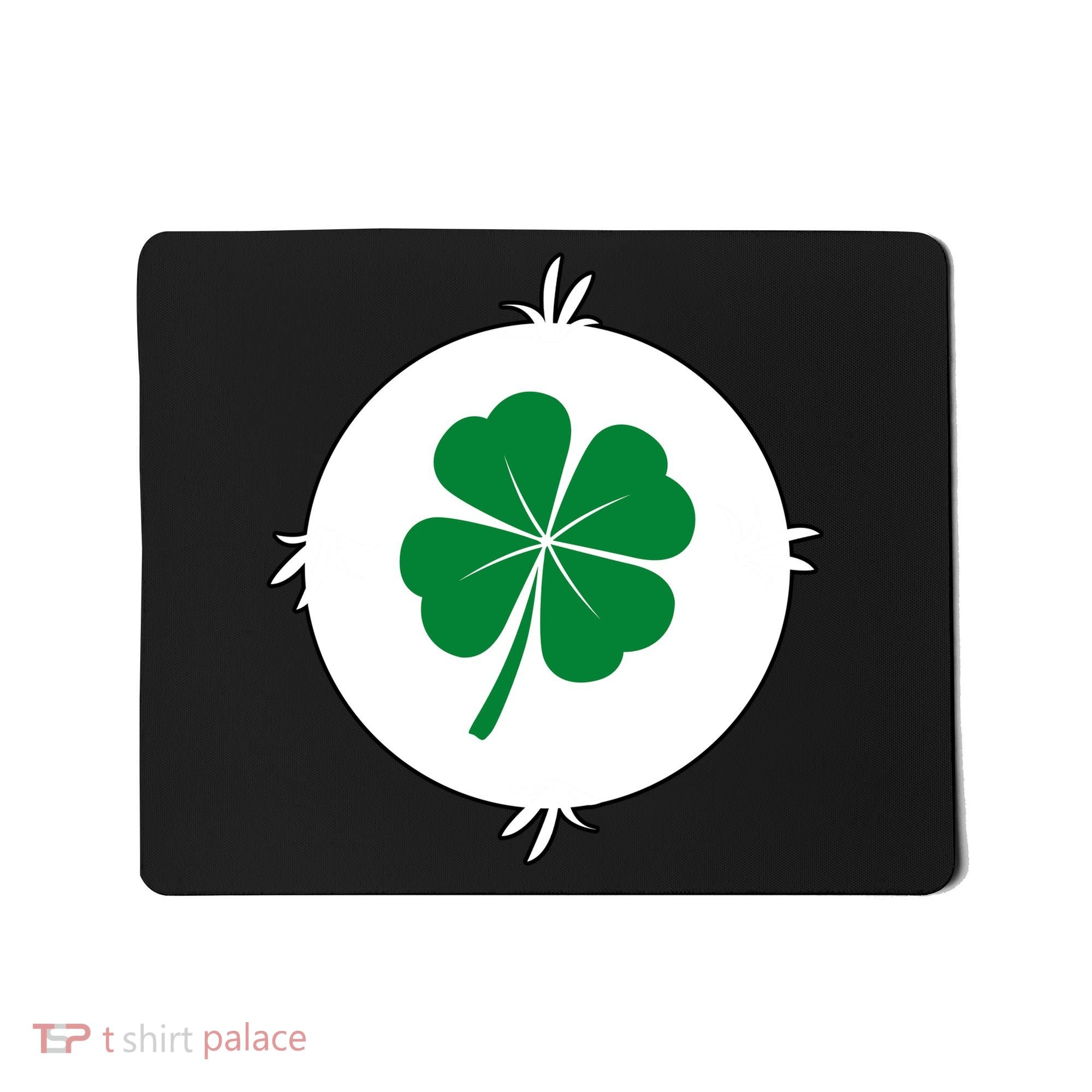 4 Leaf Clover Bear Halloween Costume Mousepad