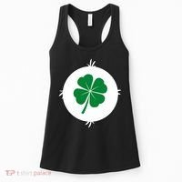 4 Leaf Clover Bear Halloween Costume Women's Tank Top thumb 0