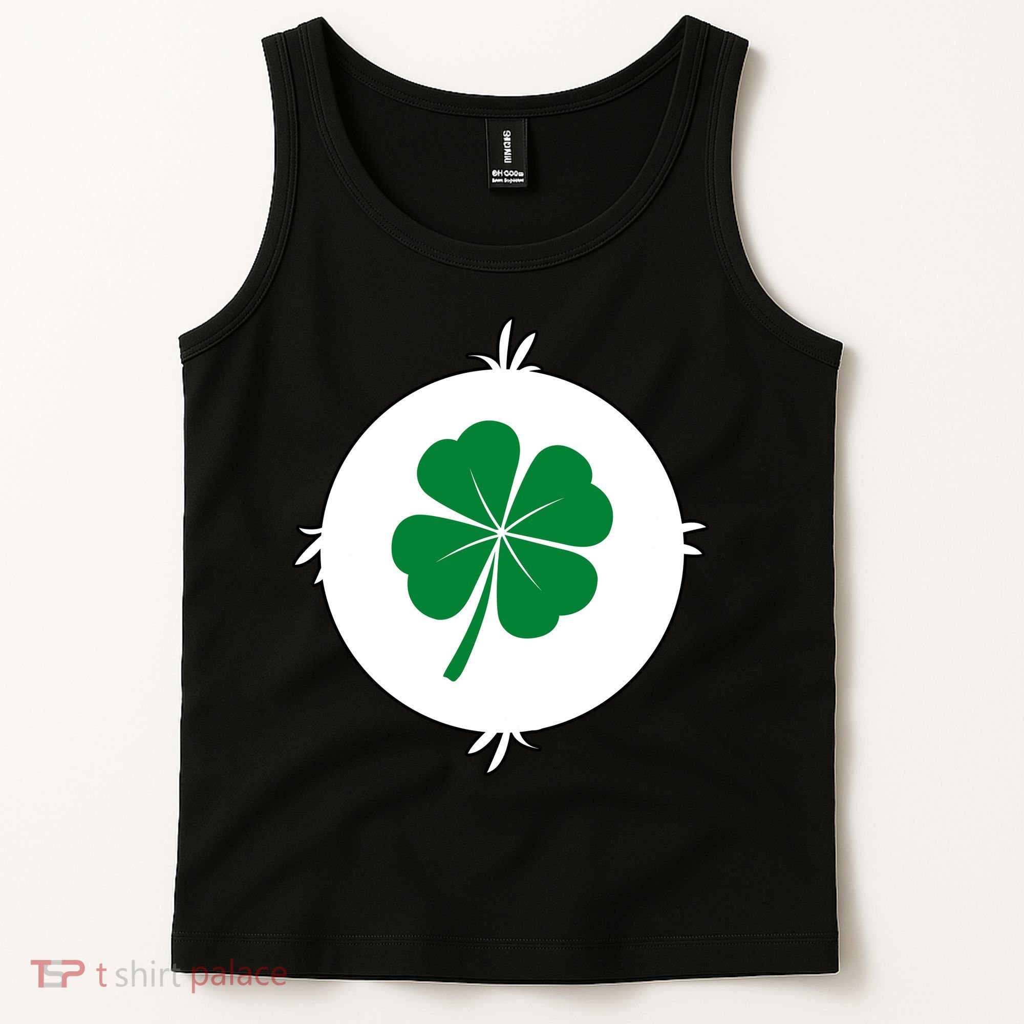 4 Leaf Clover Bear Halloween Costume Tank Top