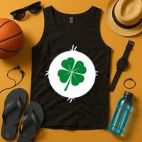 4 Leaf Clover Bear Halloween Costume Tank Top thumb 4