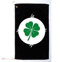 4 Leaf Clover Bear Halloween Costume Golf Towel thumb 0