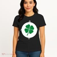 4 Leaf Clover Bear Halloween Costume Women's T-Shirt thumb 4