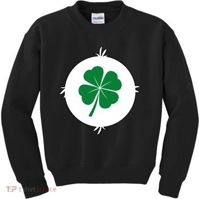 4 Leaf Clover Bear Halloween Costume Kids Sweatshirt