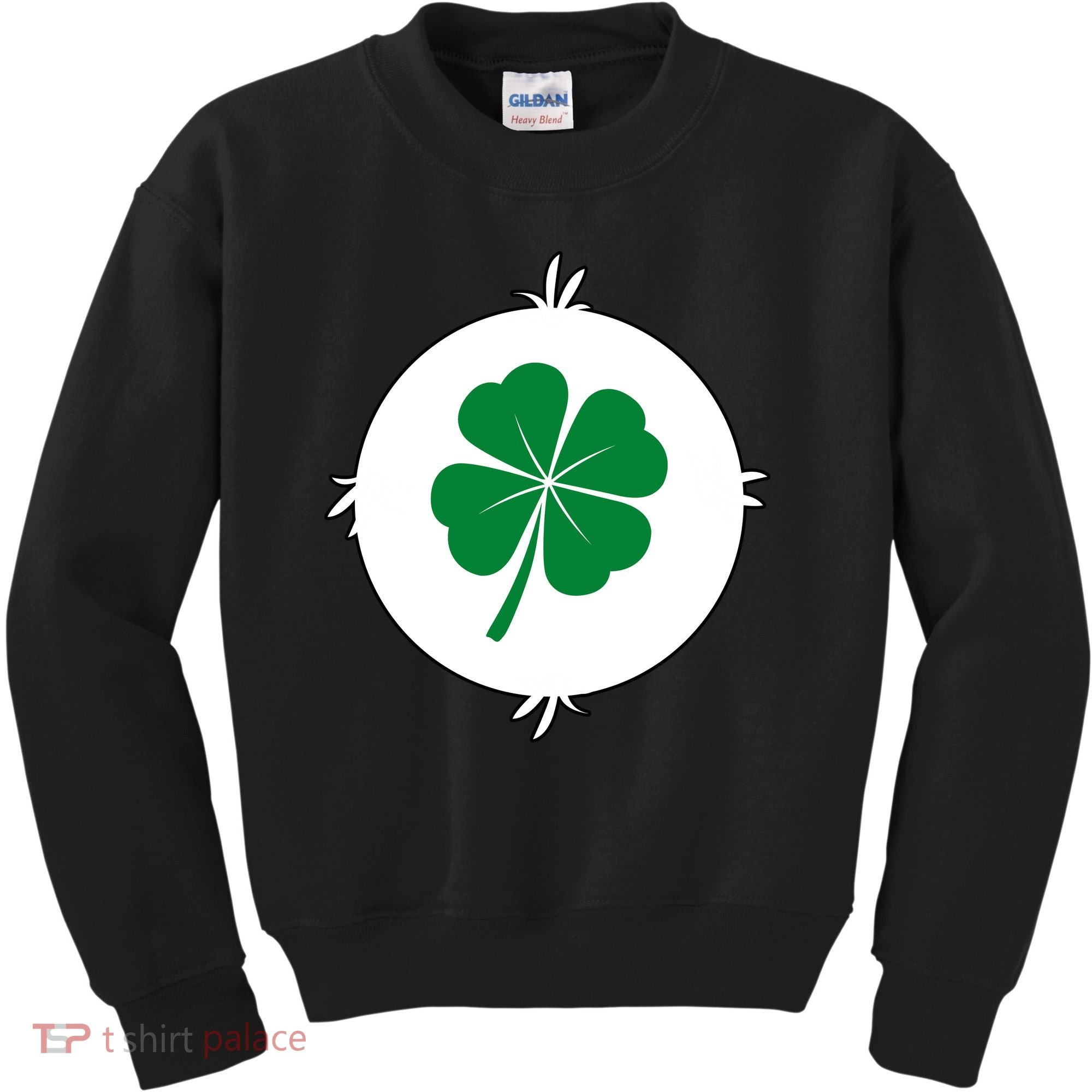 4 Leaf Clover Bear Halloween Costume Kids Sweatshirt