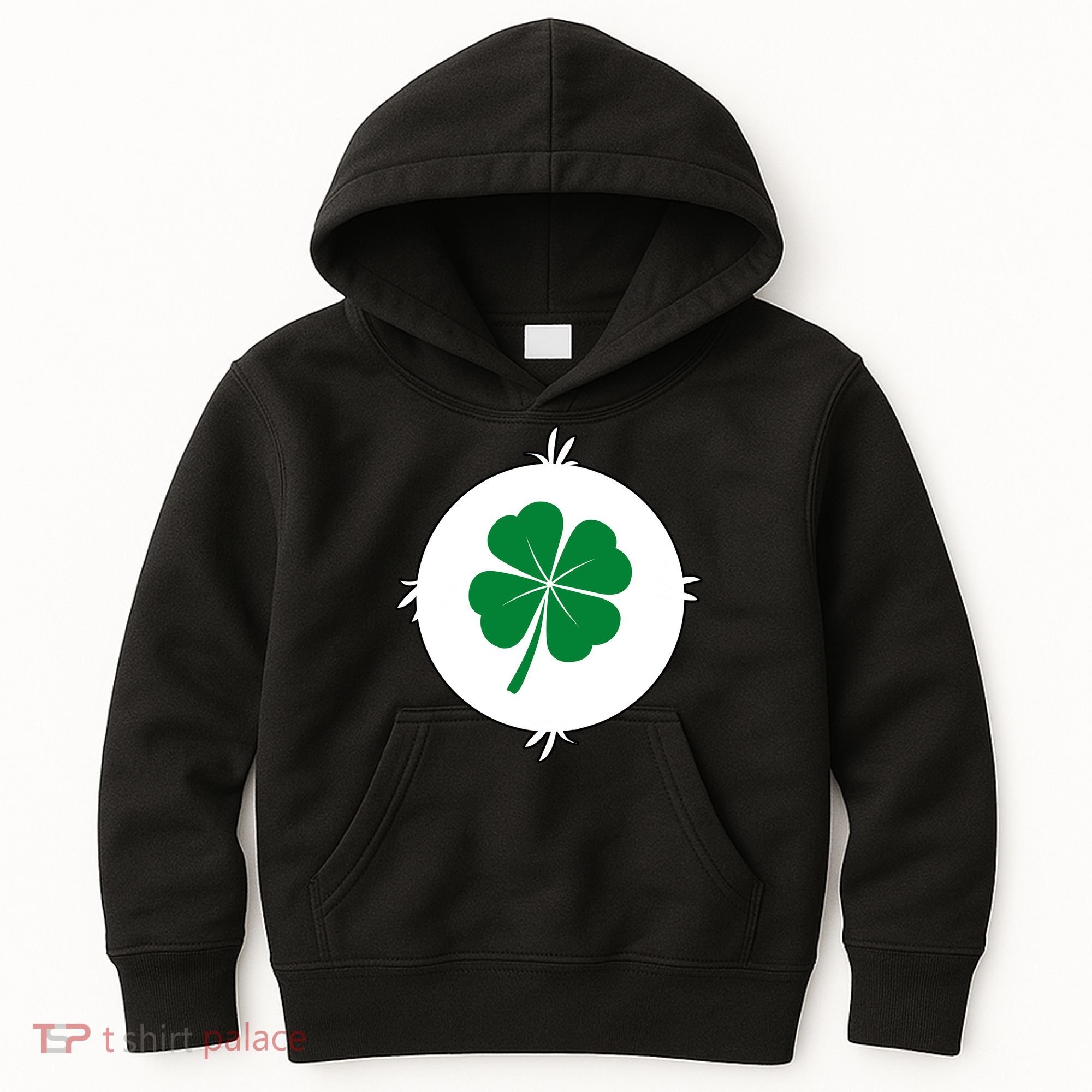 4 Leaf Clover Bear Halloween Costume Kids Hoodie