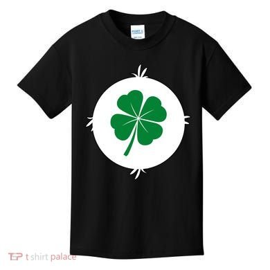 4 Leaf Clover Bear Halloween Costume Kids T-Shirt