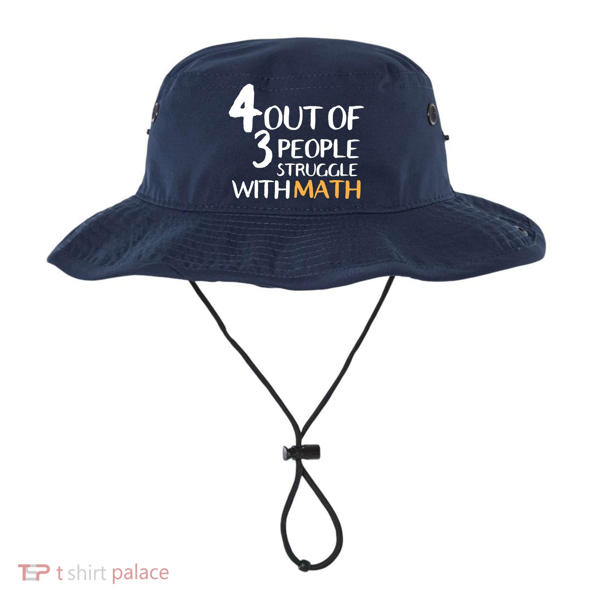 4 Out Of 3 People Struggle With Math Funny Bucket Hat