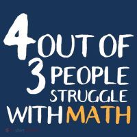 4 Out Of 3 People Struggle With Math Funny Hat thumb 2