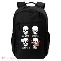4 Seasons Skeleton Winter Summer Fall Spring Backpack thumb 0