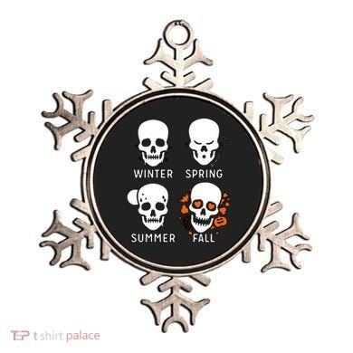 4 Seasons Skeleton Winter Summer Fall Spring Ornament