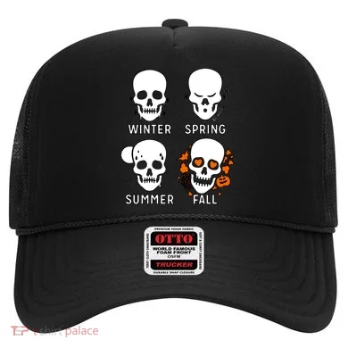 4 Seasons Skeleton Winter Summer Fall Spring Hat
