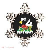 4 Year Old Farm My 4th Birthday Ornament thumb 0