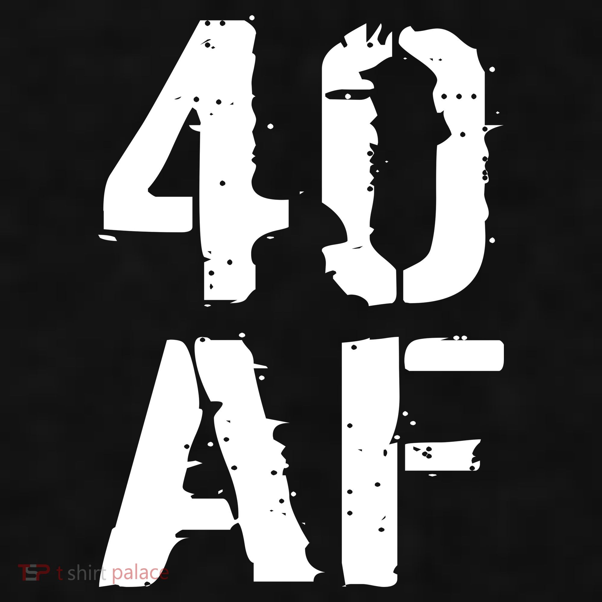 40 AF 40th Birthday Ladies PosiCharge Tri-Blend Wicking Tank