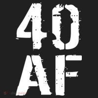 40 AF 40th Birthday 40oz Vacuum Insulated Stainless Steel Travel Tumbler thumb 4