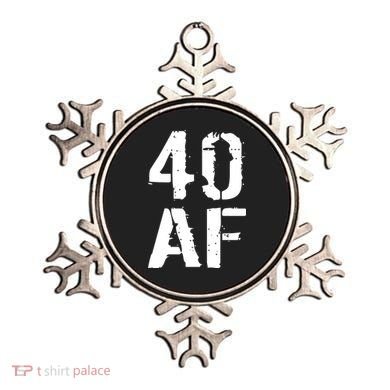 40 AF 40th Birthday Ornament