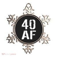 40 AF 40th Birthday Ornament thumb 0