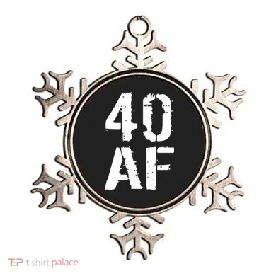 40 AF 40th Birthday Ornament