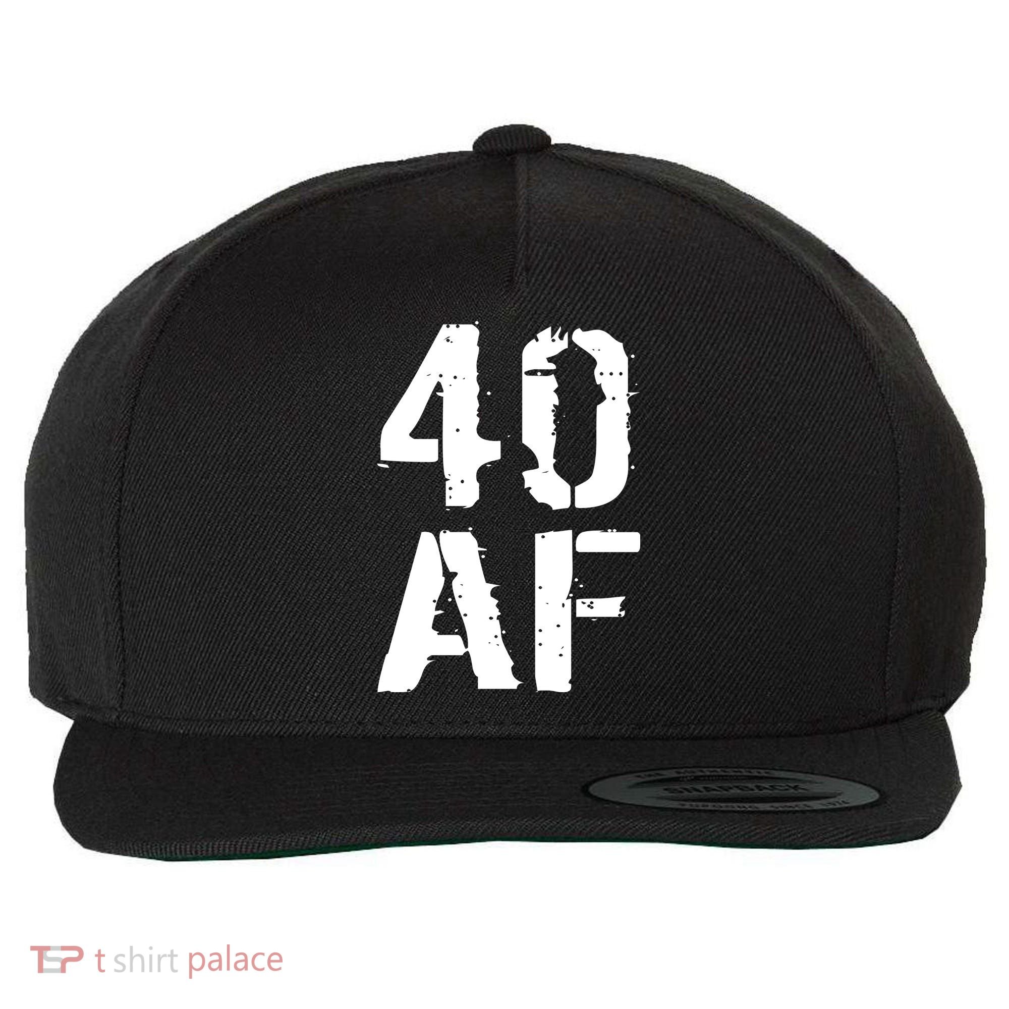 40 AF 40th Birthday Wool Snapback Cap