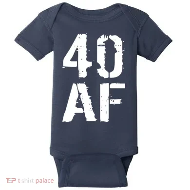 40 AF 40th Birthday Baby Bodysuit