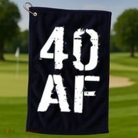 40 AF 40th Birthday Golf Towel thumb 1