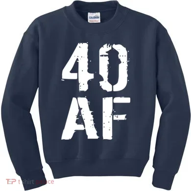 40 AF 40th Birthday Kids Sweatshirt