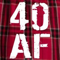 40 AF 40th Birthday Women's Flannel Plaid Pajama Pants thumb 2