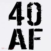 40 AF 40th Birthday Comfort Colors Garment-Dyed Hooded Sweatshirt thumb 2