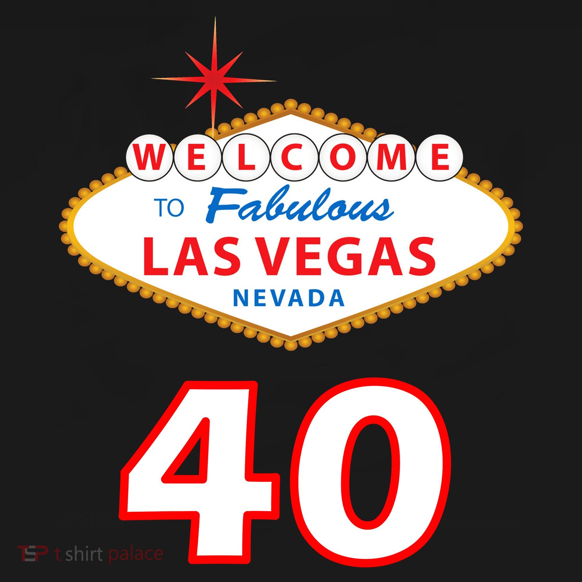 40 Years Old In Vegas - 40th Birthday Backpack