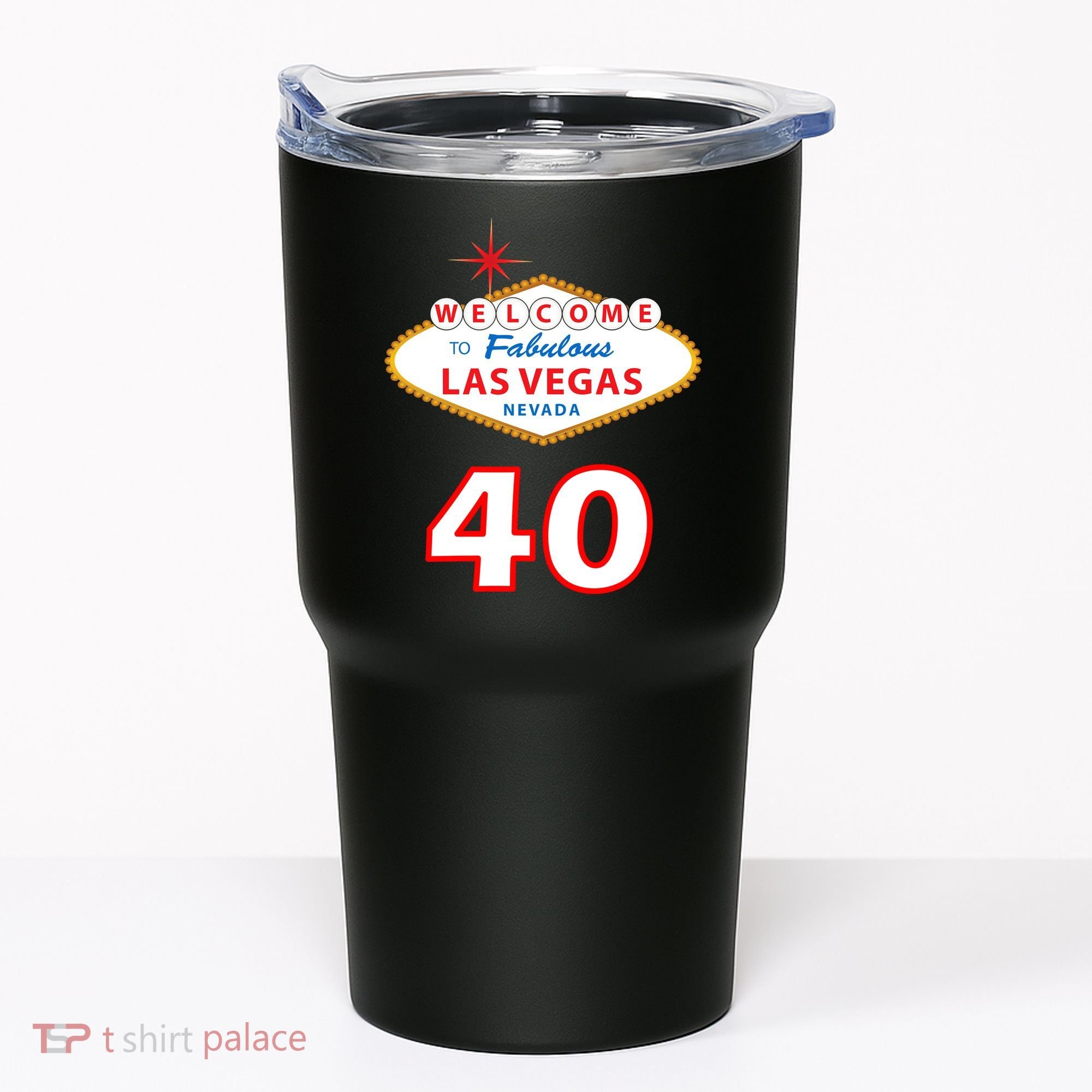 40 Years Old In Vegas - 40th Birthday Tumbler