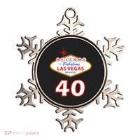 40 Years Old In Vegas - 40th Birthday Ornament thumb 0