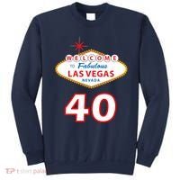 40 Years Old In Vegas - 40th Birthday Sweatshirt thumb 0