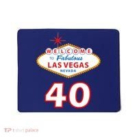 40 Years Old In Vegas - 40th Birthday Mousepad thumb 0