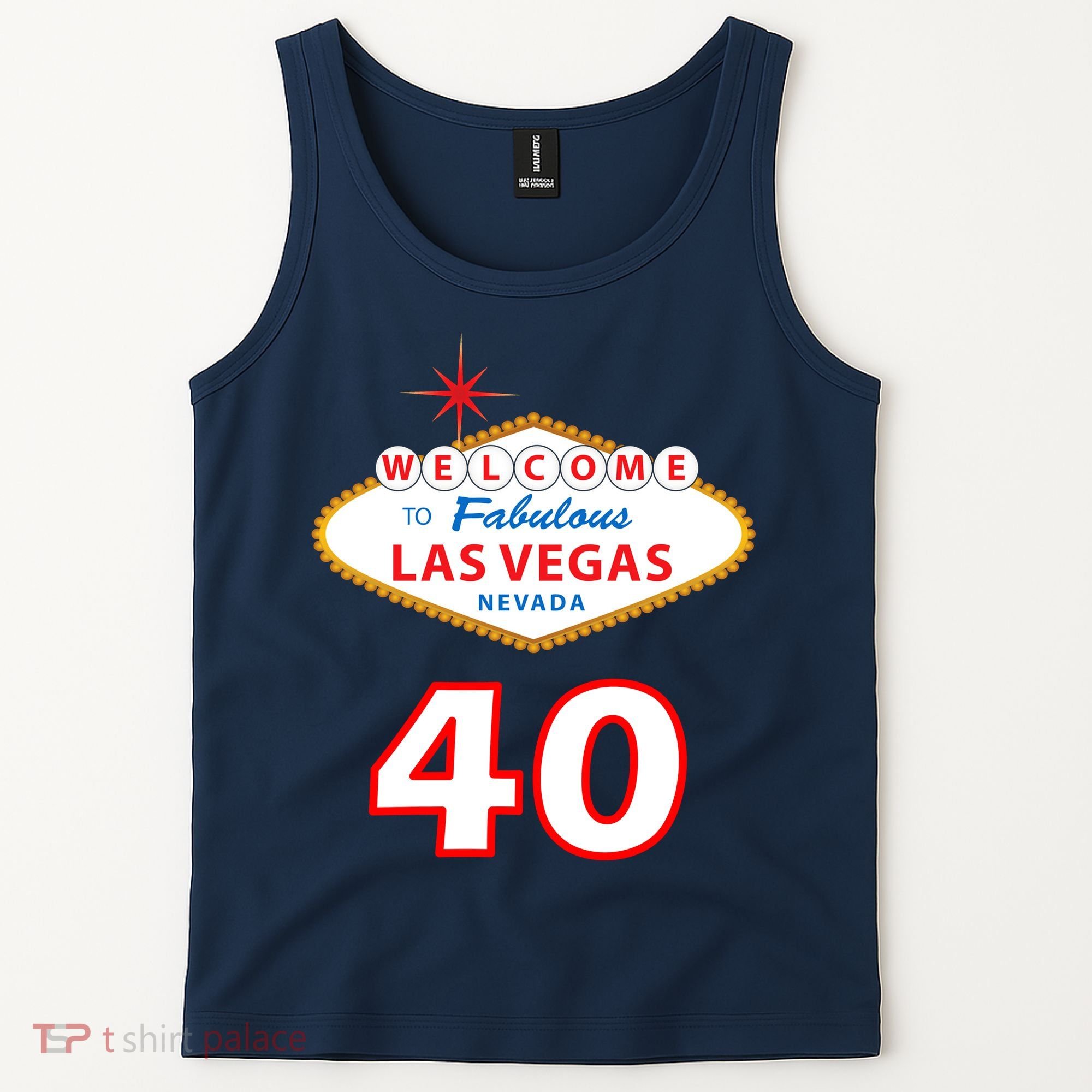 40 Years Old In Vegas - 40th Birthday Tank Top