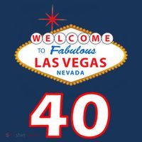 40 Years Old In Vegas - 40th Birthday Visor thumb 3