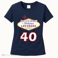 40 Years Old In Vegas - 40th Birthday Women's T-Shirt thumb 0