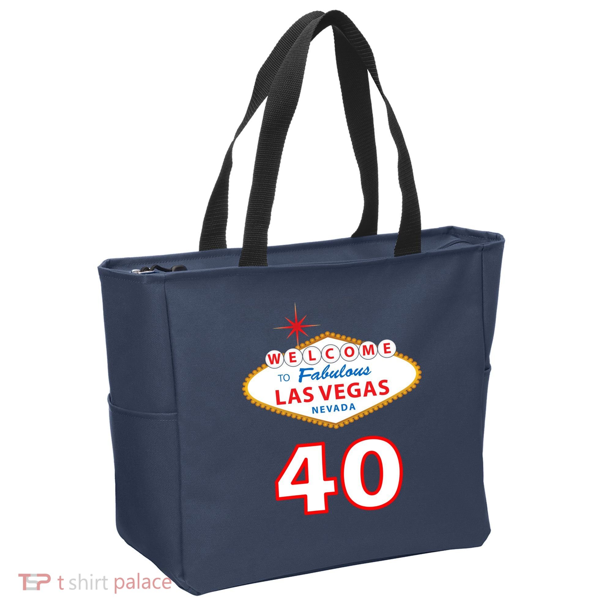 40 Years Old In Vegas - 40th Birthday Tote Bag