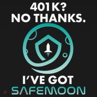 401k? No Thanks I've Got SafeMoon Crypto Currency  Women's Hoodie thumb 2