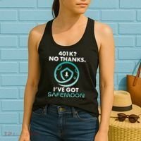 401k? No Thanks I've Got SafeMoon Crypto Currency  Women's Tank Top thumb 2