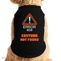 404 Error Costume Not Found Halloween Doggie Tank thumb 0