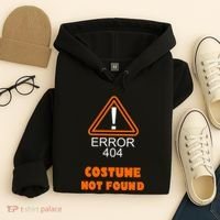 404 Error Costume Not Found Halloween Hoodie thumb 4