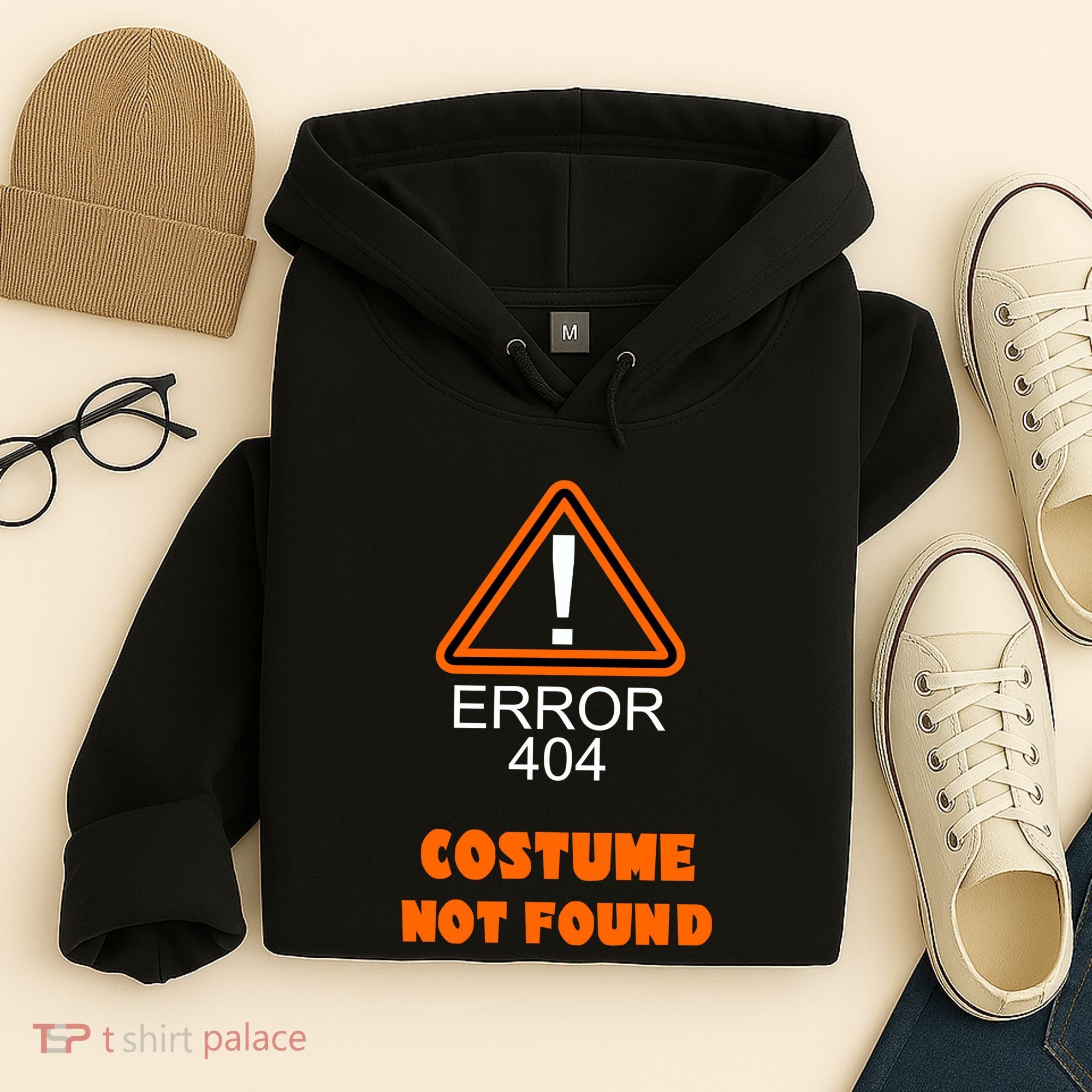404 Error Costume Not Found Halloween Hoodie